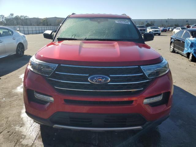 1FMSK8DH8MGA23228 - 2021 FORD EXPLORER XLT RED photo 5