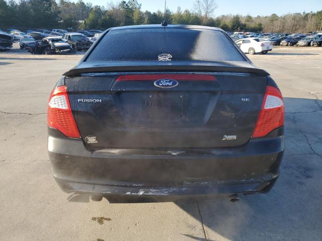 3FAHP0HG4AR350982 - 2010 FORD FUSION SE BLACK photo 6