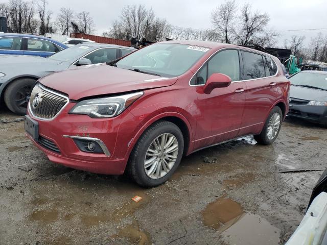 LRBFXASA2HD088487 - 2017 BUICK ENVISION PREFERRED RED photo 1