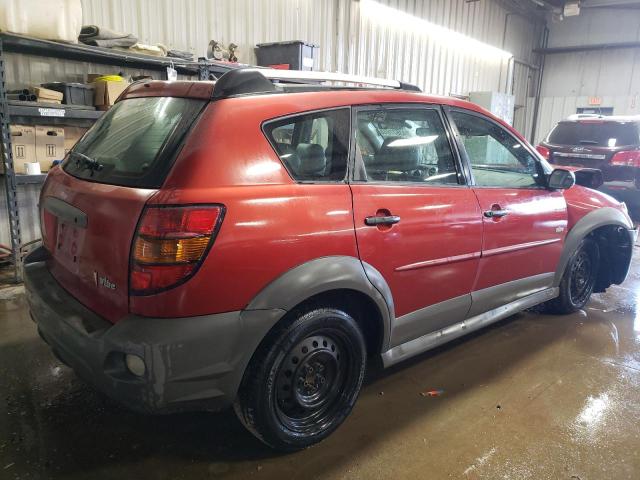 5Y2SL67887Z409237 - 2007 PONTIAC VIBE RED photo 3