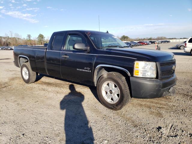 1GCEC19J98E156406 - 2008 CHEVROLET SILVERADO C1500 BLACK photo 4