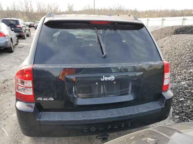 1J8FF47W37D585954 - 2007 JEEP COMPASS BLACK photo 6