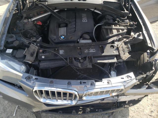 5UXWX5C51CL727675 - 2012 BMW X3 XDRIVE28I SILVER photo 12