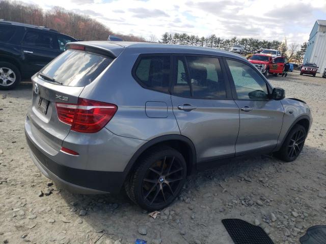 5UXWX5C51CL727675 - 2012 BMW X3 XDRIVE28I SILVER photo 3