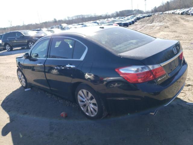 1HGCR3F83EA004130 - 2014 HONDA ACCORD EXL BLACK photo 2