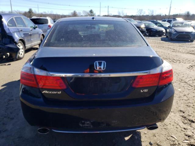 1HGCR3F83EA004130 - 2014 HONDA ACCORD EXL BLACK photo 6