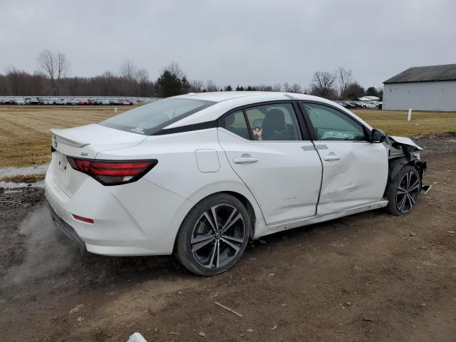 3N1AB8DV2LY234589 - 2020 NISSAN SENTRA SR WHITE photo 3