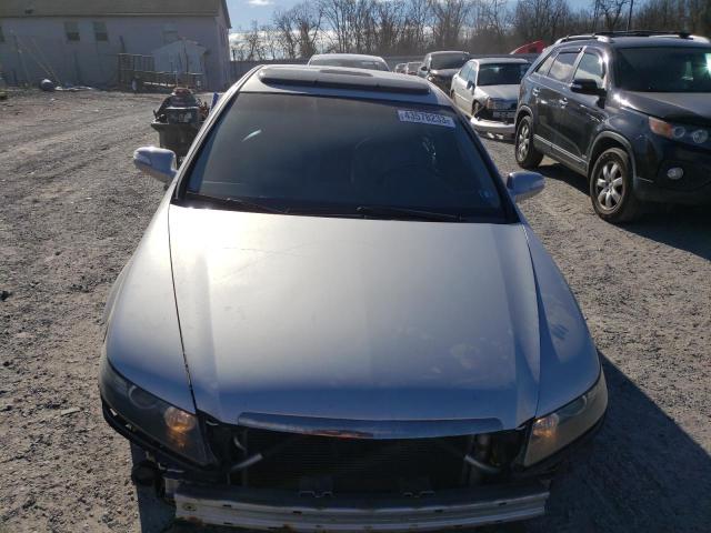 19UUA76587A009352 - 2007 ACURA TL TYPE S SILVER photo 5