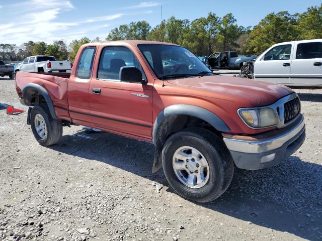 5TESM92N62Z111116 - 2002 TOYOTA TACOMA XTRACAB PRERUNNER წითელი ფოტო 4