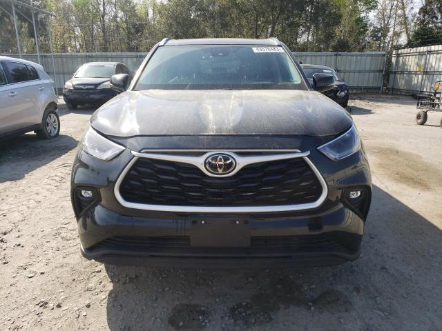 5TDHZRBH4MS069387 - 2021 TOYOTA HIGHLANDER XLE შავი ფოტო 5
