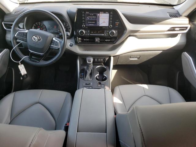 5TDHZRBH4MS069387 - 2021 TOYOTA HIGHLANDER XLE შავი ფოტო 8