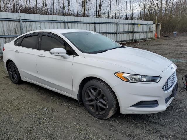 3FA6P0HR1DR193179 - 2013 FORD FUSION SE WHITE photo 4