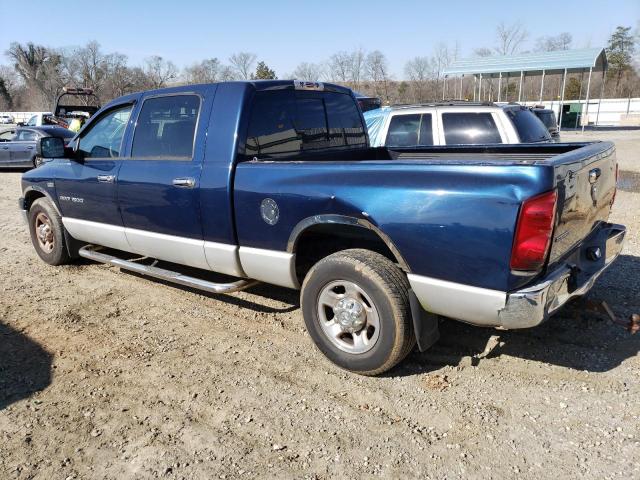 3D7KR19D67G833906 - 2007 DODGE RAM 1500 BLUE photo 2