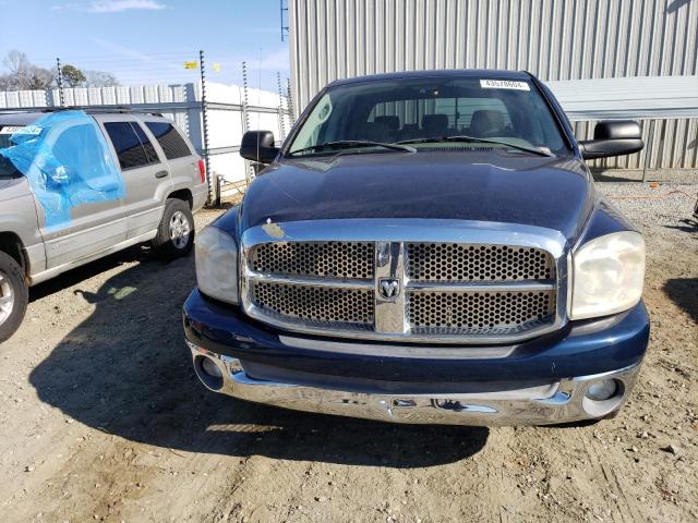 3D7KR19D67G833906 - 2007 DODGE RAM 1500 BLUE photo 5