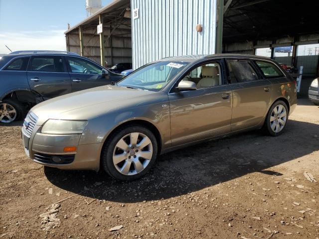 WAUKH94F76N126160 - 2006 AUDI A6 AVANT QUATTRO TAN photo 1