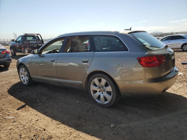 WAUKH94F76N126160 - 2006 AUDI A6 AVANT QUATTRO TAN photo 2