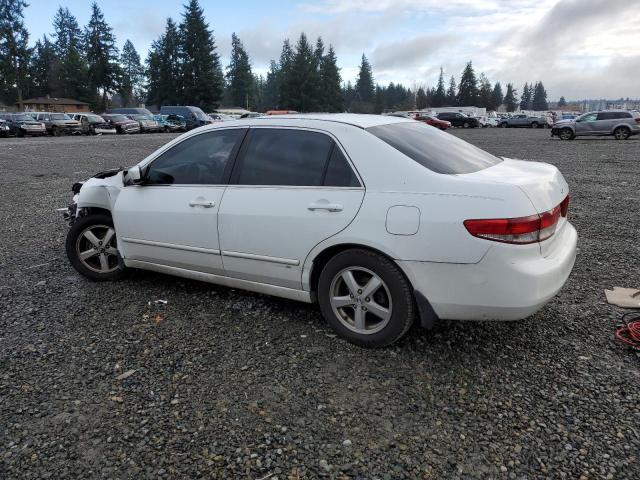 1HGCM56623A131733 - 2003 HONDA ACCORD EX WHITE photo 2