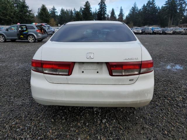 1HGCM56623A131733 - 2003 HONDA ACCORD EX WHITE photo 6