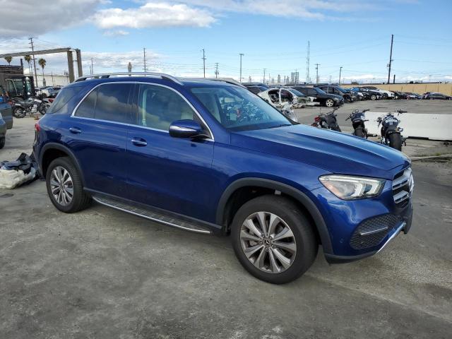 4JGFB4JB0LA179663 - 2020 MERCEDES-BENZ GLE 350 BLUE photo 4