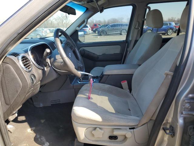 1FMEU73E58UB05806 - 2008 FORD EXPLORER XLT GRAY photo 7