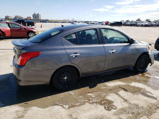 3N1CN7AP1GL849704 - 2016 NISSAN VERSA S GRAY photo 3