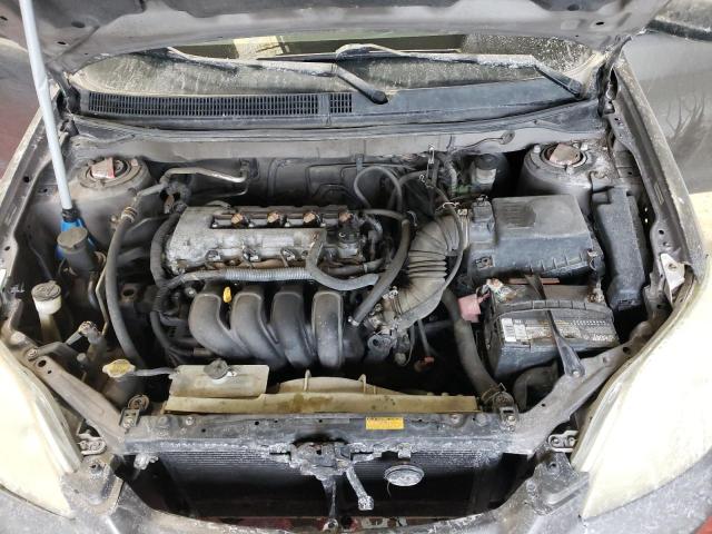 2T1KR32E24C254619 - 2004 TOYOTA COROLLA MA XR SILVER photo 11