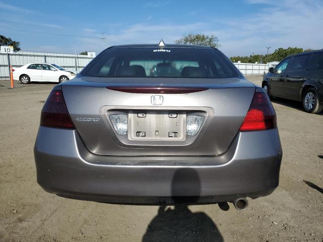 1HGCM56826A052536 - 2006 HONDA ACCORD EX GRAY photo 6