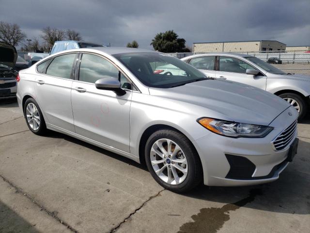 3FA6P0HD4KR202538 - 2019 FORD FUSION SE SILVER photo 4