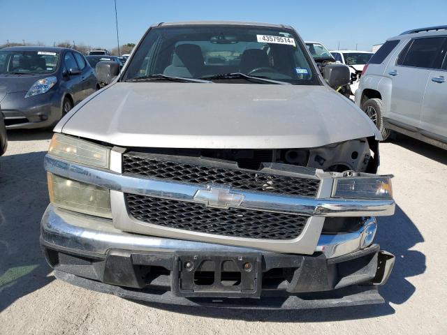 1GCCS196X68266480 - 2006 CHEVROLET COLORADO TAN photo 5