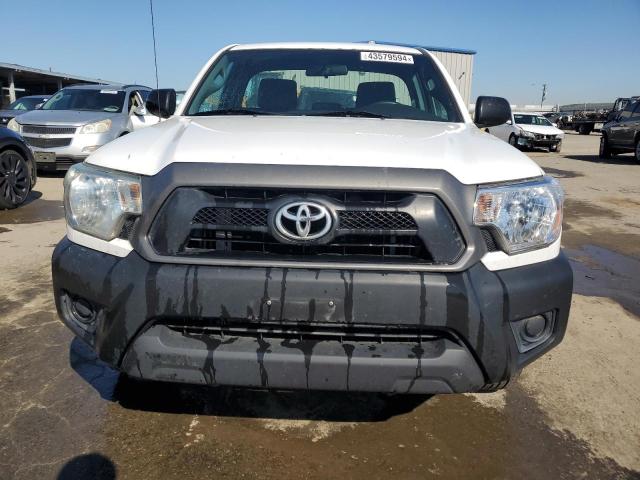 5TFNX4CN3DX027979 - 2013 TOYOTA TACOMA WHITE photo 5