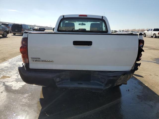 5TFNX4CN3DX027979 - 2013 TOYOTA TACOMA WHITE photo 6