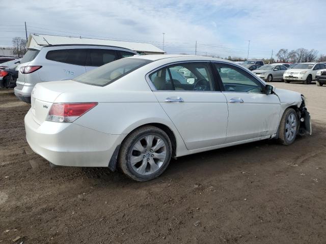 1HGCP36848A048714 - 2008 HONDA ACCORD EXL WHITE photo 3