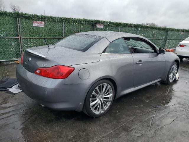 JN1CV6FEXCM200680 - 2012 INFINITI G37 BASE GRAY photo 3