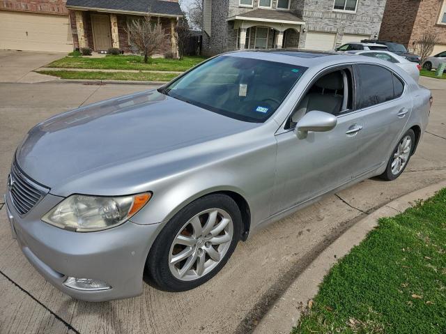 JTHBL46F185054911 - 2008 LEXUS LS 460 SILVER photo 2