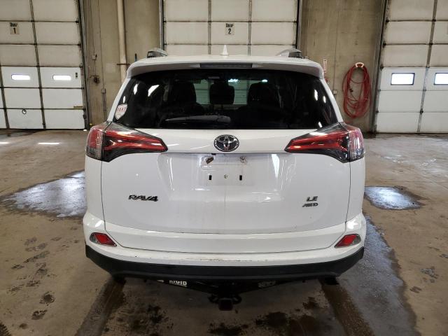 2T3BFREV8HW595817 - 2017 TOYOTA RAV4 LE WHITE photo 6