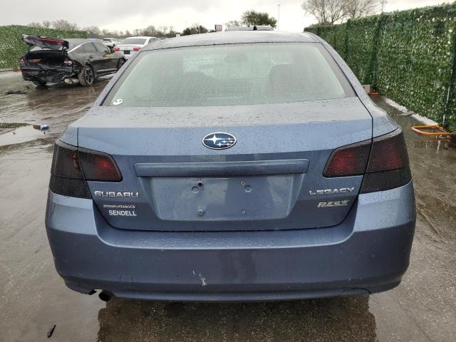 4S3BMBA62D3042749 - 2013 SUBARU LEGACY 2.5I BLUE photo 6