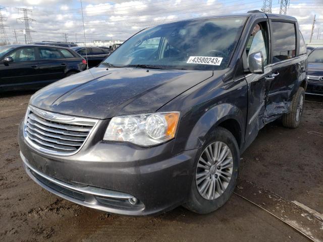 2C4RC1CG2FR554877 - 2015 CHRYSLER TOWN & COU TOURING L CHARCOAL photo 1