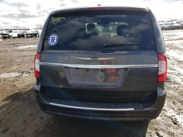 2C4RC1CG2FR554877 - 2015 CHRYSLER TOWN & COU TOURING L CHARCOAL photo 6