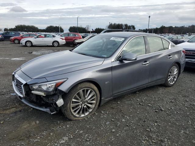 JN1EV7AR8JM610013 - 2018 INFINITI Q50 LUXE GRAY photo 1