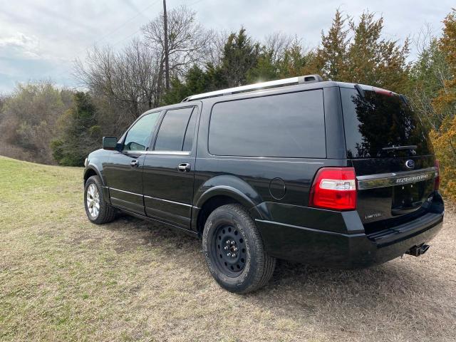 1FMJK1KT3FEF01547 - 2015 FORD EXPEDITION EL LIMITED BLACK photo 3