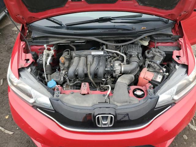 JHMGK5H74GX042792 - 2016 HONDA FIT EX RED photo 11