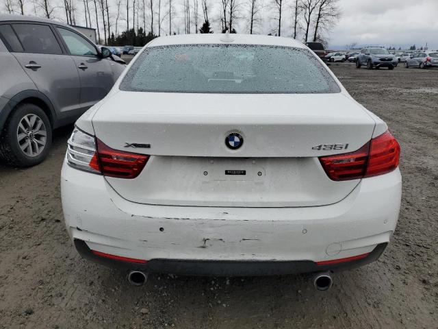 WBA3R5C5XEF784745 - 2014 BMW 435 XI WHITE photo 6