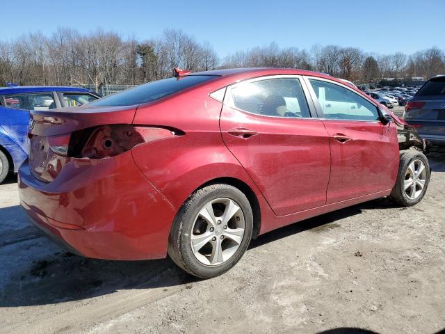 5NPDH4AE7GH788204 - 2016 HYUNDAI ELANTRA SE BURGUNDY photo 3