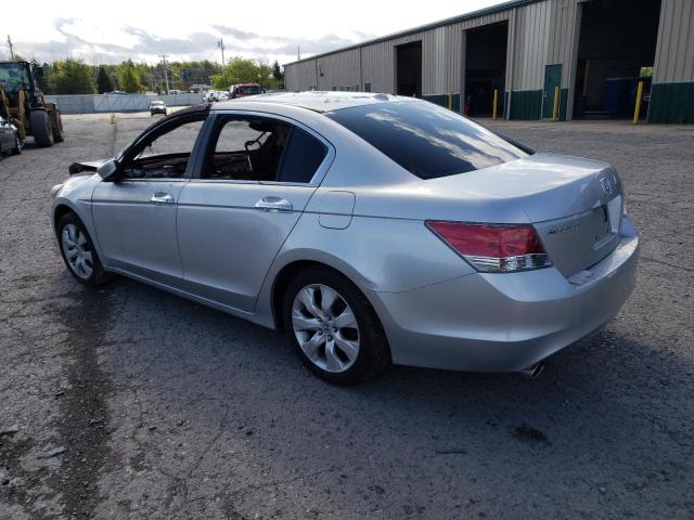 5KBCP3F89AB005158 - 2010 HONDA ACCORD EXL SILVER photo 2