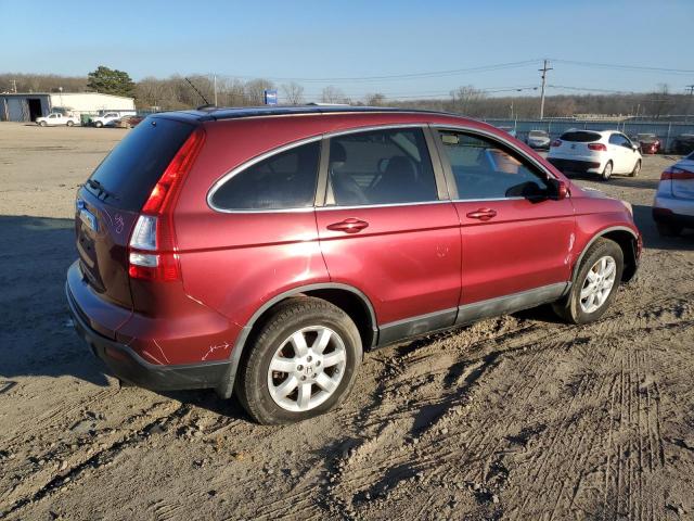 5J6RE38779L006976 - 2009 HONDA CR-V EXL RED photo 3