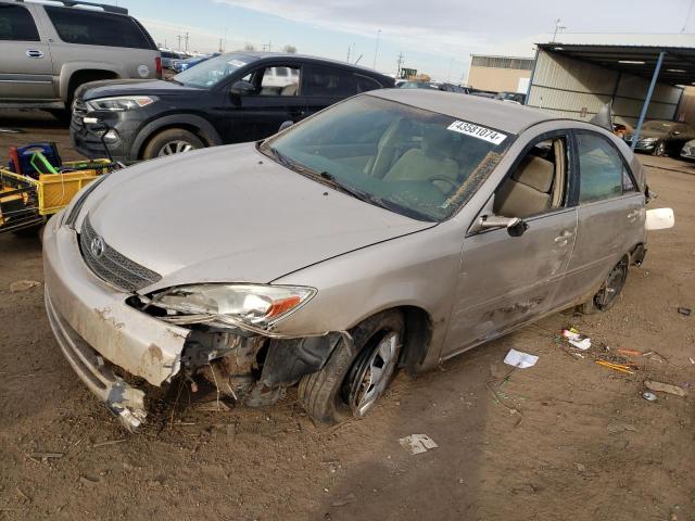 4T1BE32K54U860397 - 2004 TOYOTA CAMRY LE GOLD photo 1
