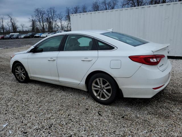 5NPE24AF2HH509449 - 2017 HYUNDAI SONATA SE WHITE photo 2