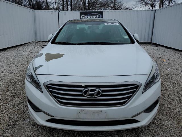 5NPE24AF2HH509449 - 2017 HYUNDAI SONATA SE WHITE photo 5