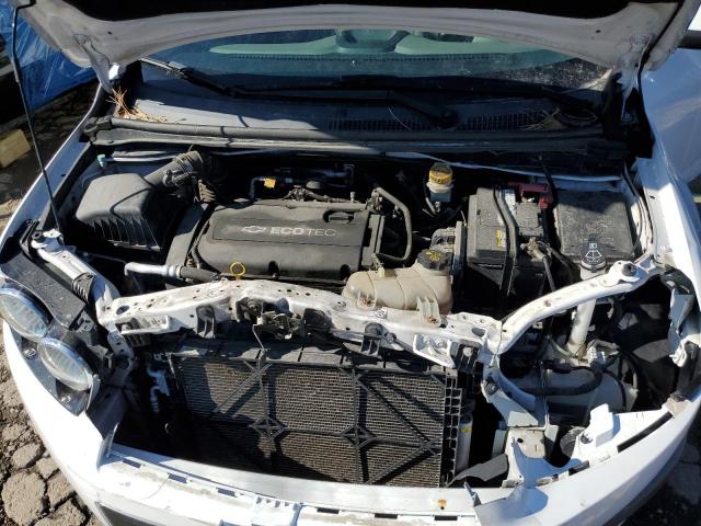 1G1JA6SH7C4147123 - 2012 CHEVROLET SONIC LS WHITE photo 11