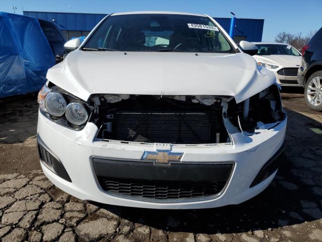 1G1JA6SH7C4147123 - 2012 CHEVROLET SONIC LS WHITE photo 5